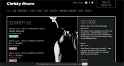Desktop Screenshot of christymoore.com